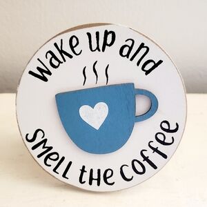 🎀3/$10🎀Blue Coffee Cup Decor